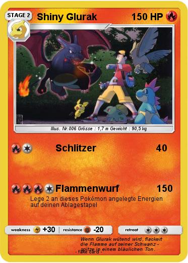 Pokemon Shiny Glurak