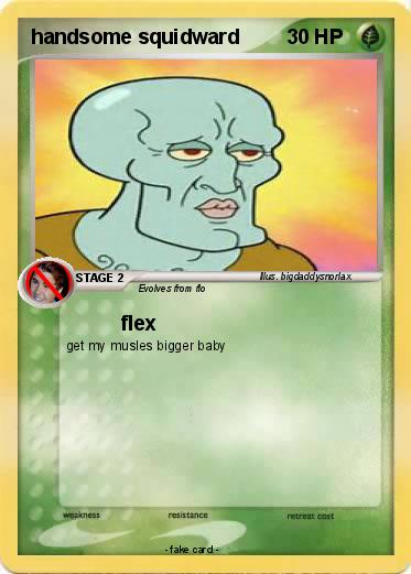 Pokemon handsome squidward