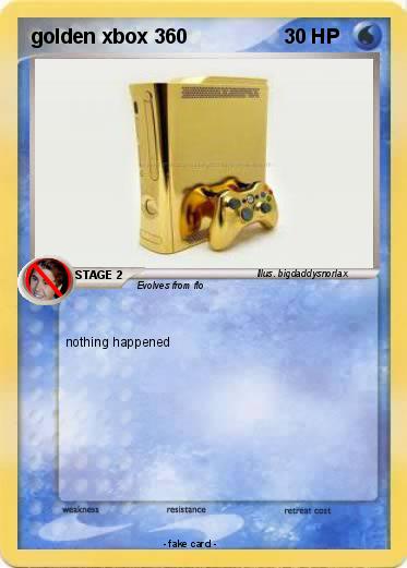 Pokemon golden xbox 360