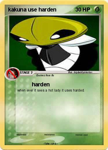 Pokemon kakuna use harden