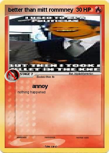 Pokemon better than mitt rommney