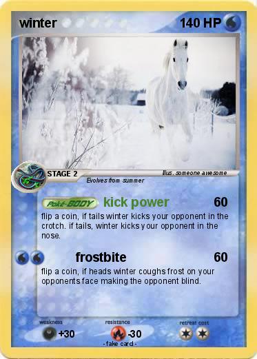 Pokemon winter