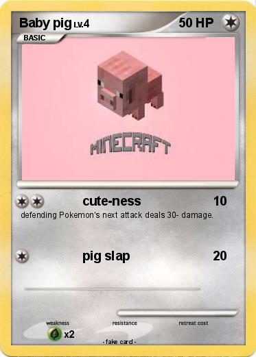 Pokemon Baby pig