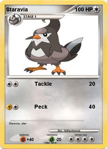 Pokemon Staravia