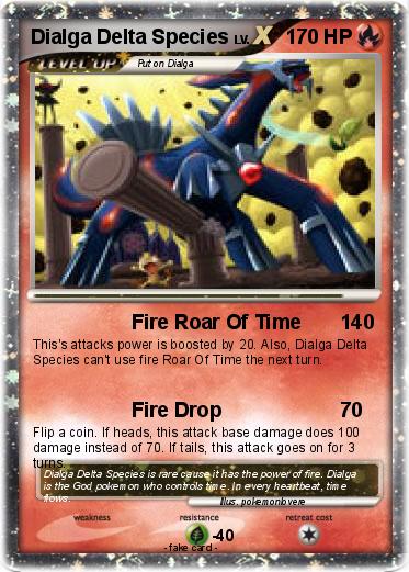 Pokemon Dialga Delta Species
