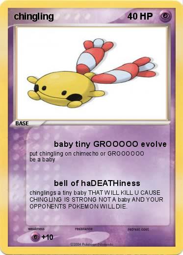 Pokemon chingling