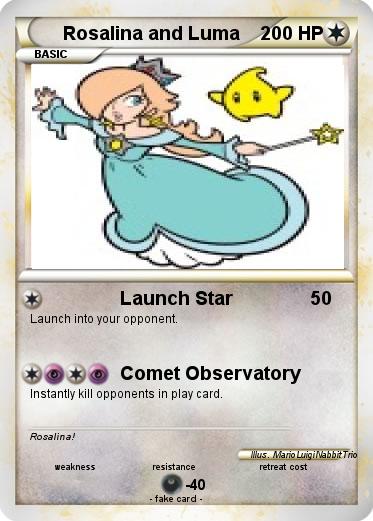 Pokemon Rosalina and Luma