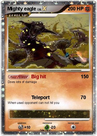 Pokemon Mighty eagle