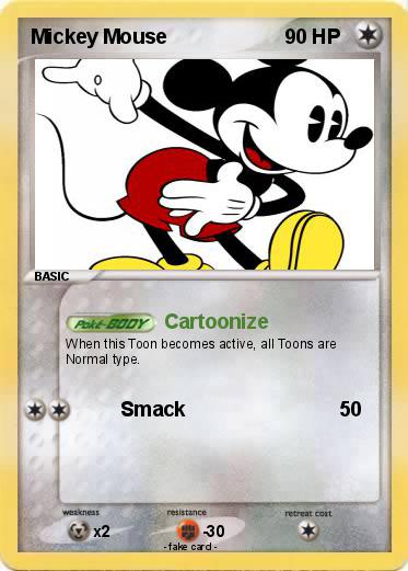Pokemon Mickey Mouse