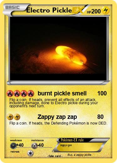 Pokemon Electro Pickle