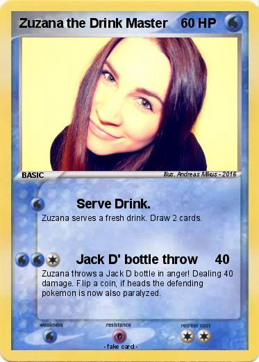 Pokemon Zuzana the Drink Master