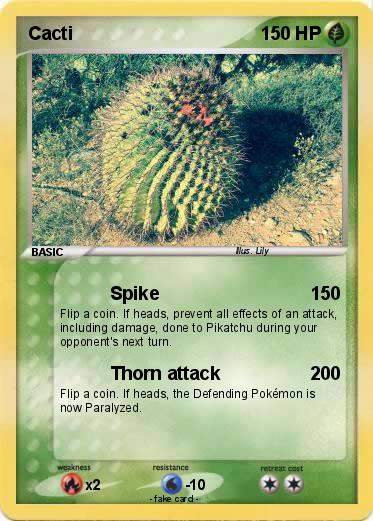 Pokemon Cacti