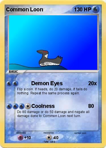 Pokemon Common Loon