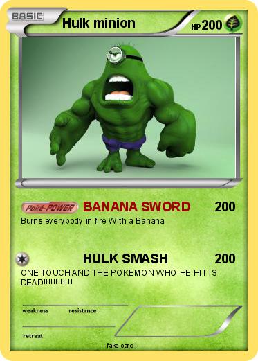 Pokemon Hulk minion