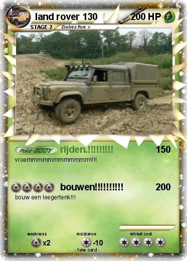 Pokemon land rover 130