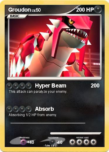 Pokemon Groudon
