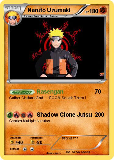 Pokemon Naruto Uzumaki