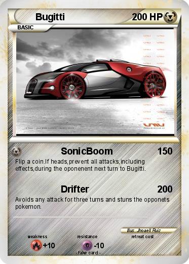 Pokemon Bugitti