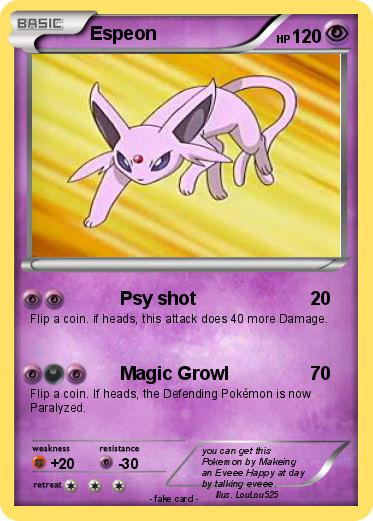Pokemon Espeon
