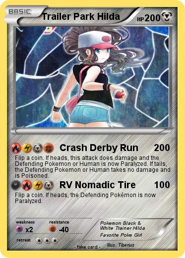 Pokemon Trailer Park Hilda