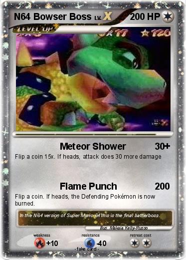 Pokemon N64 Bowser Boss