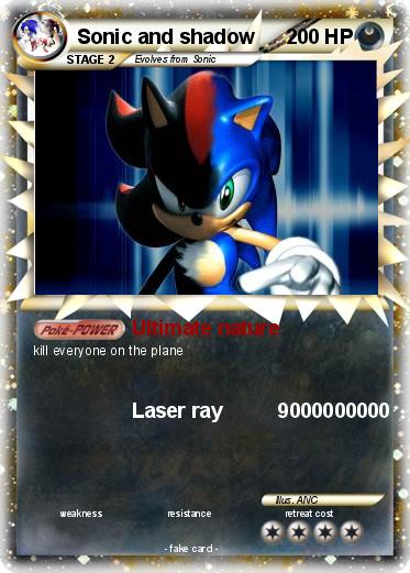 Pokemon Sonic and shadow