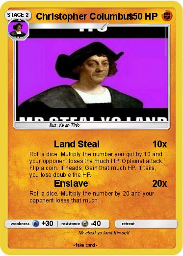 Pokemon Christopher Columbus