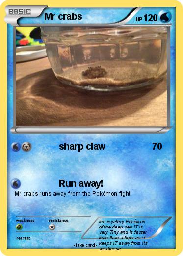 Pokemon Mr crabs