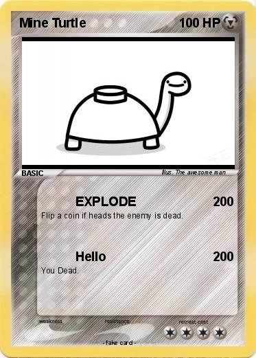 Pokemon Mine Turtle