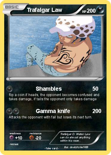 Pokemon Trafalgar Law
