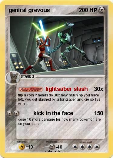 Pokemon geniral grevous