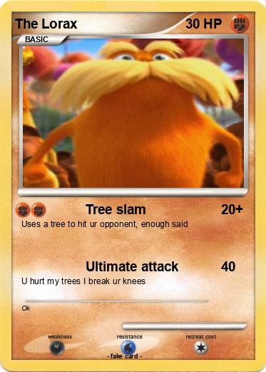 Pokemon The Lorax