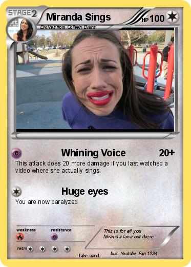 Pokemon Miranda Sings