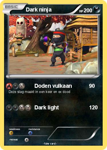Pokemon Dark ninja