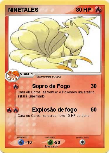 Pokemon NINETALES