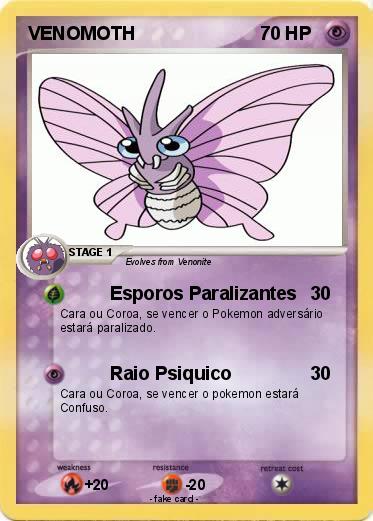 Pokemon VENOMOTH