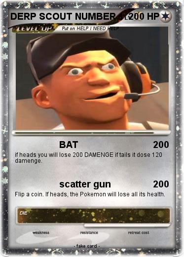Pokemon DERP SCOUT NUMBER 1