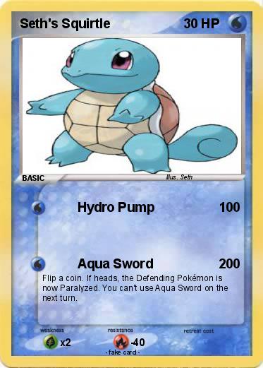 Pokemon Seth's Squirtle