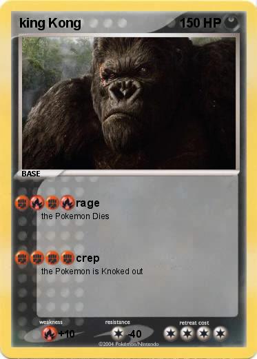 Pokemon king Kong