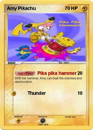 Pokemon Amy Pikachu