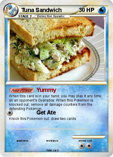 Pokemon Tuna Sandwich