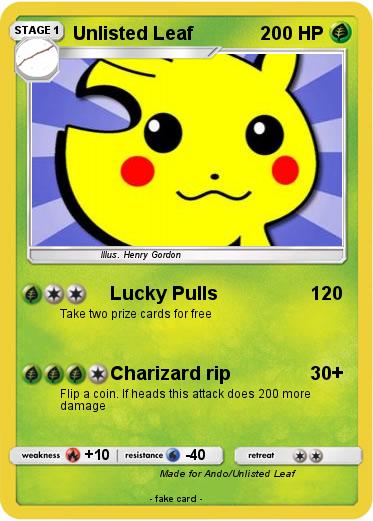 Pokemon Unlisted Leaf