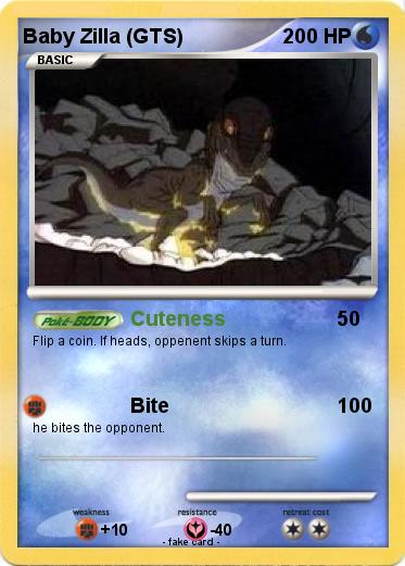 Pokemon Baby Zilla (GTS)