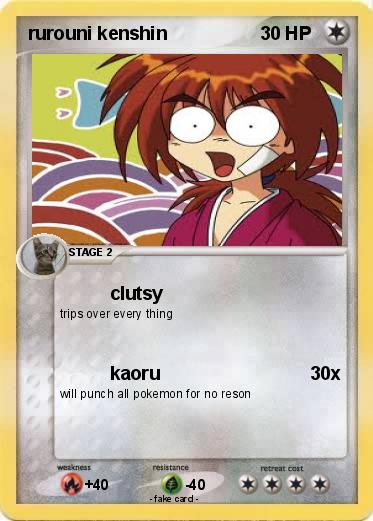 Pokemon rurouni kenshin