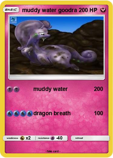 Pokemon muddy water goodra