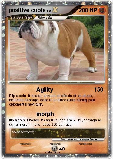 Pokemon positive cuble