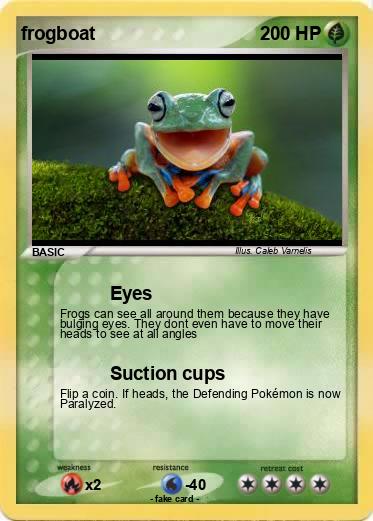 Pokemon frogboat