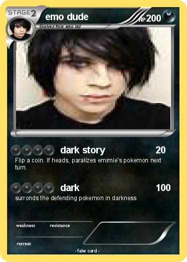 Pokemon emo dude