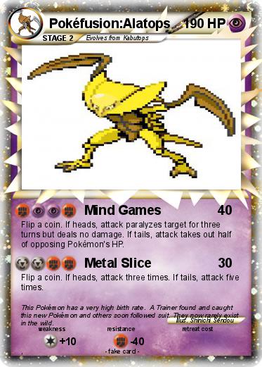 Pokemon Pokéfusion:Alatops