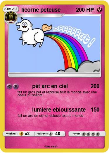 Pokemon licorne peteuse